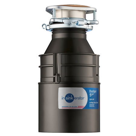 IN-SINK-ERATOR Garbage Disposer 3/4Hp BADGER5XP